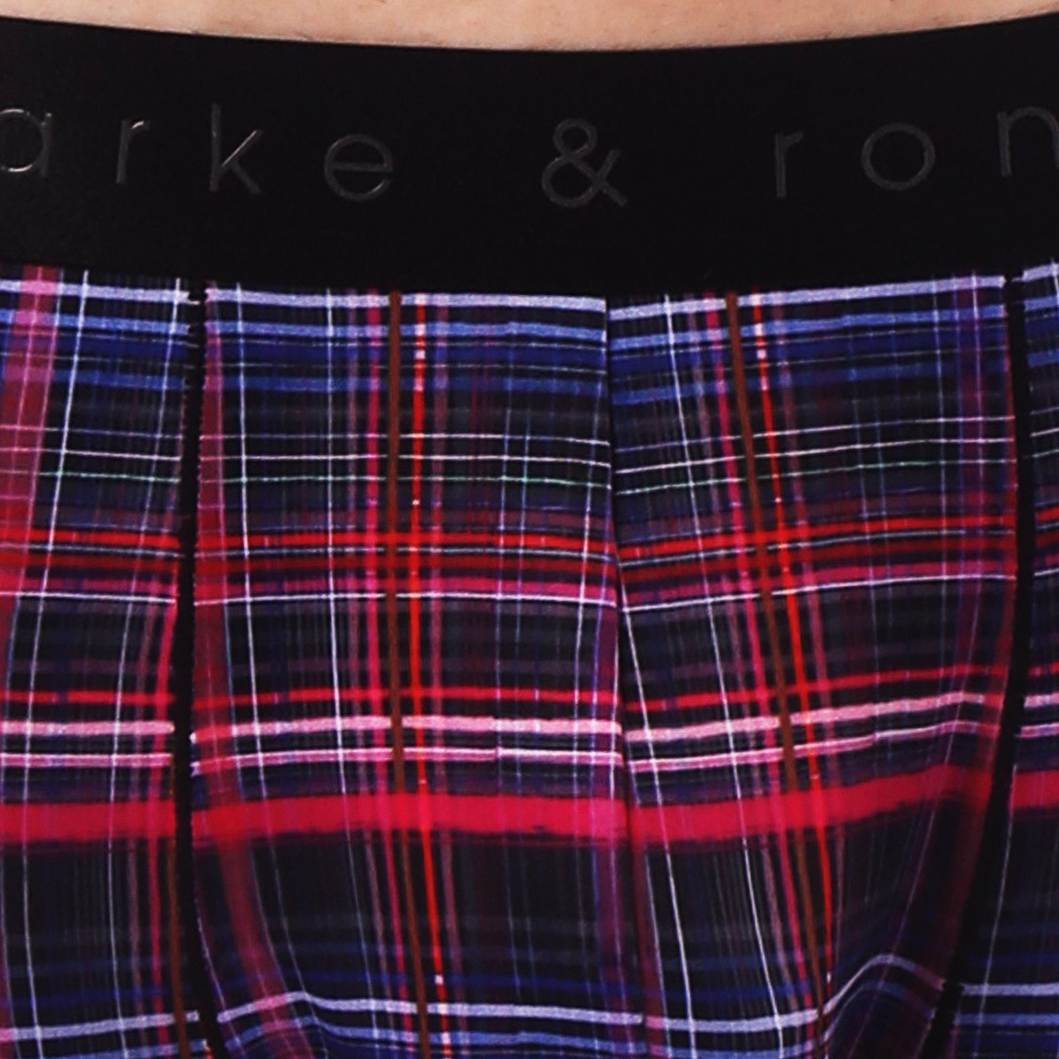 Fuchsia Cape Cod Plaid Low Rise Trunk