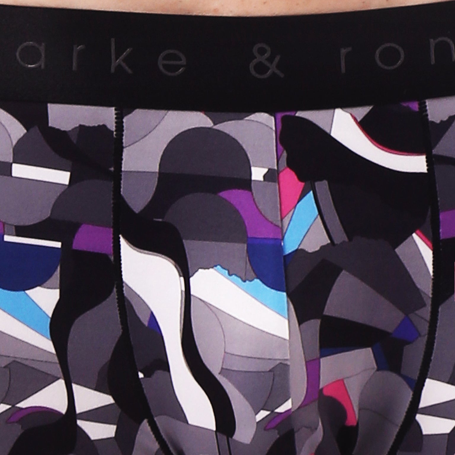 Purple Jubilee Print Low Rise Brief