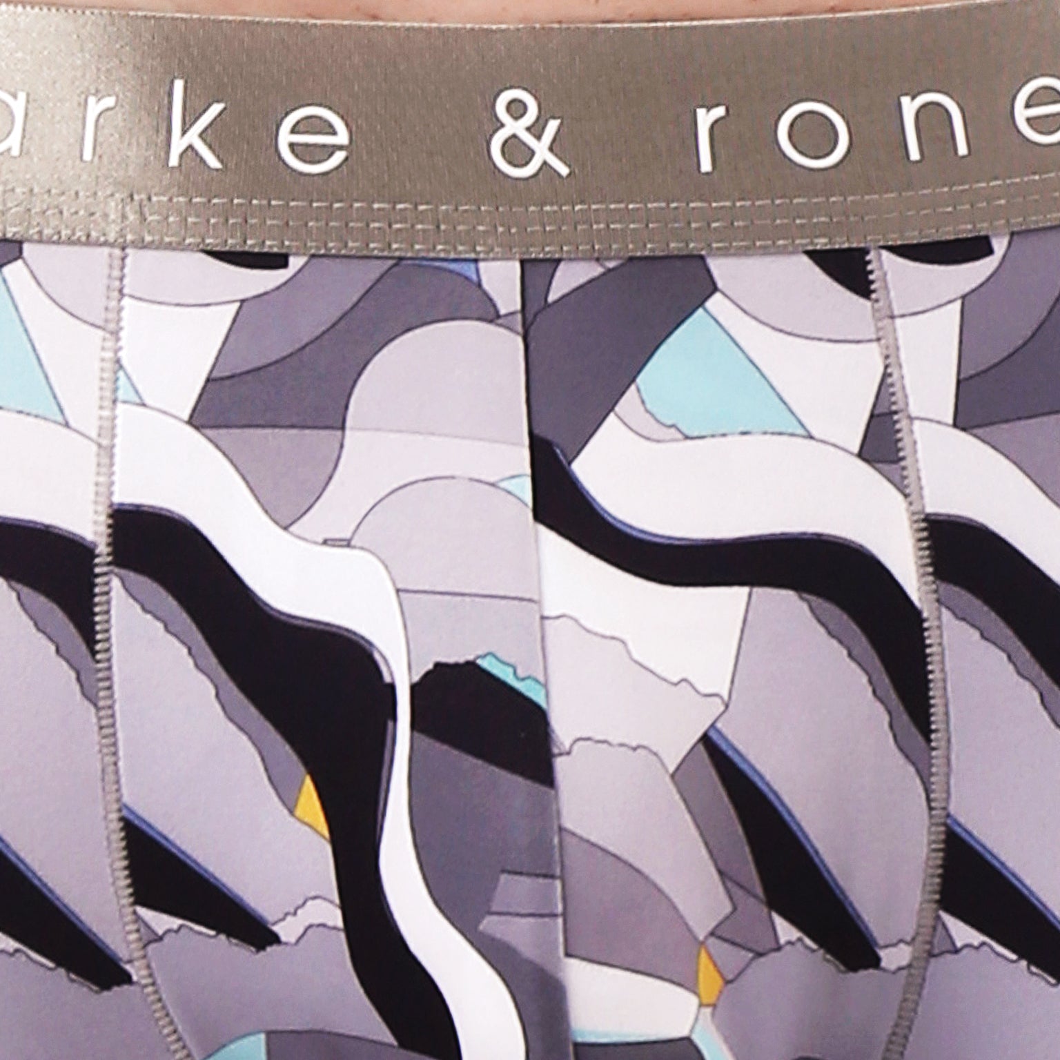 Silver Jubilee Print Low Rise Trunk
