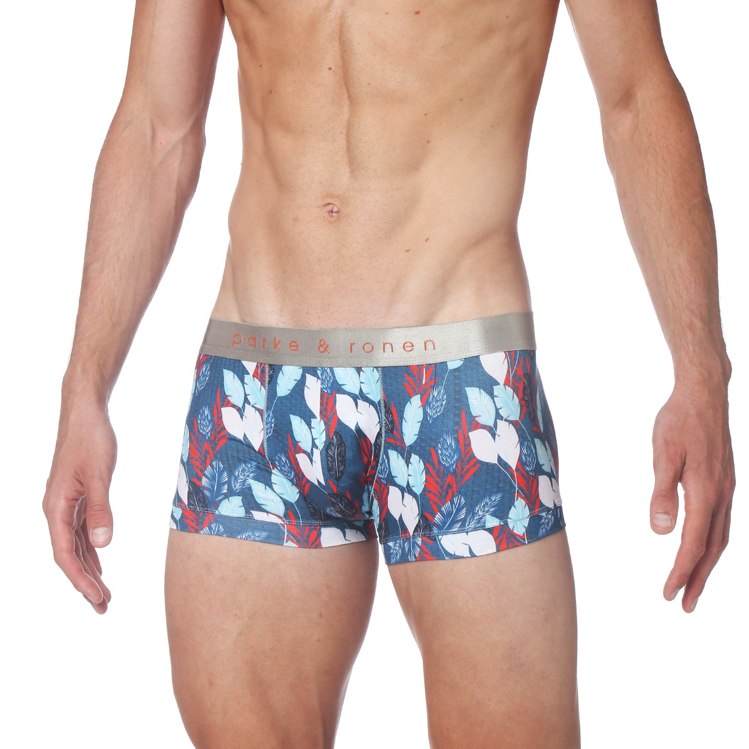NEW- Sibelius Blue Low Rise Trunk - parke & ronen