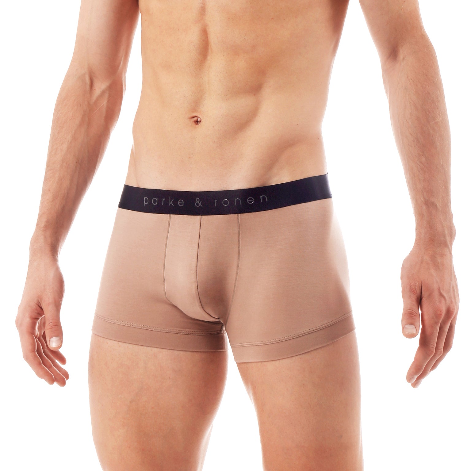 Caramel Taupe Solid Low Rise Trunk